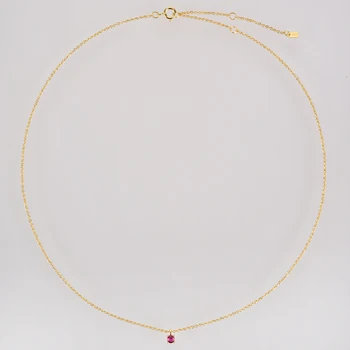 ANDYWEN zima 925 sterling srebra zlato: 3 mm Cirkon luksuzni Šarm privjesak ogrlice ogrlice nakit ženski moda fin nakit