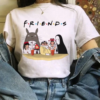 Slatka anime грил Mike Totoro studio Ghibli Harajuku Kawaii Mike žene Уллзанг Miyazaki Hayao majica smiješno crtani film majica