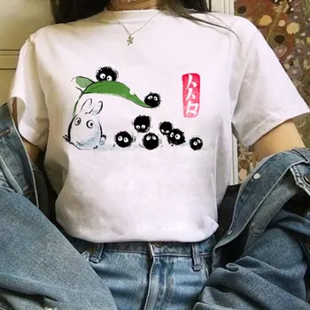 Slatka anime грил Mike Totoro studio Ghibli Harajuku Kawaii Mike žene Уллзанг Miyazaki Hayao majica smiješno crtani film majica