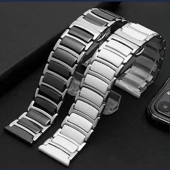Remen za Samsung Galaxy Watch 3 45 mm 41 mm Active 2 44 mm 40 mm Keramičke remen za sat Galaxy Watch 46 mm Amazfit Sport Bip
