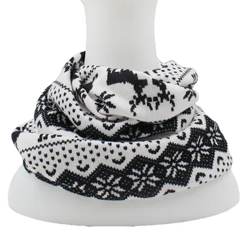 LOVINGSHA brand djevojka Skullies i kape jesen i zima dvostruke namjene šešire za dame tanak geometrijski dizajn ženski šal HT051