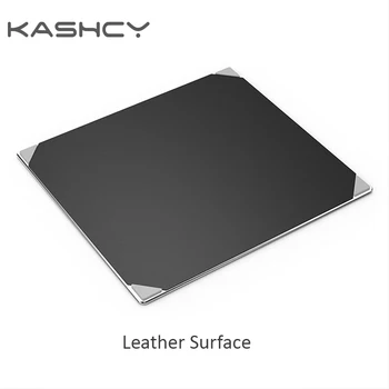 Kashcy metal aluminijska legura kožni dual strani podloga za miša za Couputer Gaming Mat čvrste stabilne metalne materijale