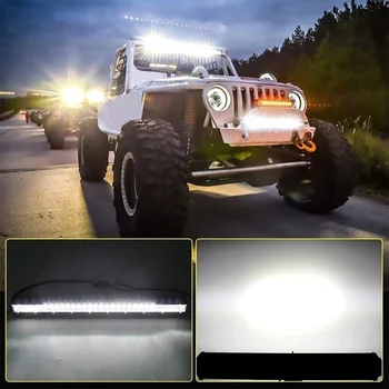 Truejo Super Bright LED Light Bar 12D 8-20inch Offroad Combo Led Bar za Lada Vozila 4x4 SUV ATV Niva 12V 24V Auto Driving Light