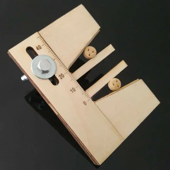 Причальный alat Home DIY Dead Eyes pribor praktičan drveni kit modela broda podesiva dodatna montaža Fix drvena ruka