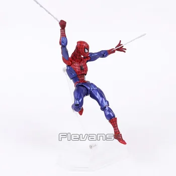 Revoltech Series NO. 002 Spiderman The Amazing Spider Man PVC figurica naplativa model igračke 16cm