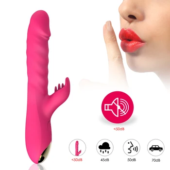 Jaki Zec Dvomotorni Vibrator Intimne Roba Za Seks, G-Točka Orgazam Stimulacijom Klitorisa Vaginalni Maser Seks-Igračke Za Žene