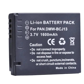 4kom 1600mAh 3.7 V DMW-BCJ13 DMW BCJ13 BP-DC10 skladište baterija za Panasonic Lumix DMC-LX5 LX5GK LX5K LX5W LX7 LX7GK LX7K skladište