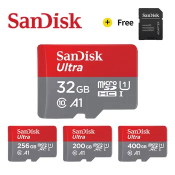 SanDisk kartica A1 256GB 200GB 128GB 64GB U3 98MB/S je Micro sd kartica Class10 UHS-3 flash memorijske kartice Microsd TF / SD kartice UHS-1