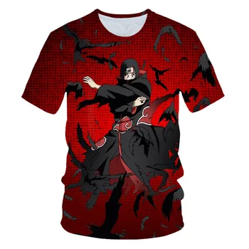 2020 godišnje dječja moda animacija 3D t-shirt Naruto One Piece Luffy Printed Boys Girls T-shirt Children Casual Tshirts Tops 4-20Y