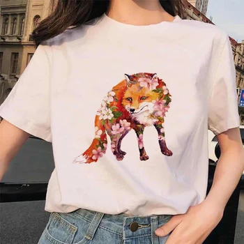 Žene 2020 papagaj ispis moda estetski slikarstvo stare ljetne majice dame Ženske majice top T grafički ženska t-shirt