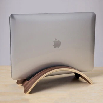 Nosač SAMDI Formacbook air pro za prijenosno računalo Apple vertikalni drveni stalak osnovni nosač
