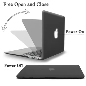 KK&LL Apple macbook Air Pro Retina 11 12 13 15&New Air13/Pro 13 15 - Touch Bar Hard Shell torbica za laptop+rukav torba+poklopac tipkovnice
