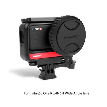 Silikonska kapa za objektiv kamere prašinu zaštitnik zaštitna navlaka zaštitna torbica za Insta360 One R Camera 1-inčni široki kut opcija