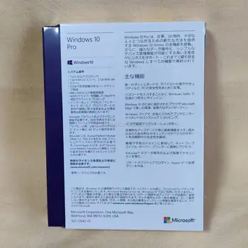 Microsoft Windows OS 10 Pro USB Flash Drive FPP / japanski korejski jezik maloprodaja Win 10 key Professional Home license 32/64 bita