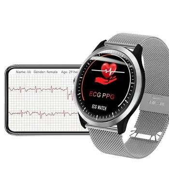 EKG pametna narukvica zaslon u boji Bluetooth sat POENA monitor srčane Sport fitness tracker Smartwatch Swim Wristband sat