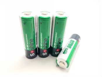 Soshine AA 1.2 V 2700mAh Ni-MH punjiva baterija s ručni baterije uređaj + Smart AA AAA 4 Utora USB punjač