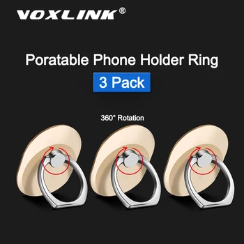VOXLINK 3Pack tanak i lagan držač za telefon, podrška za pričvršćivanje za iPhone x x x x x 9 8 Xiaomi Samsung, Huawei svi modeli telefona prsten kopče