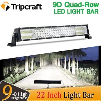 Tripcraft Quad-row 22inch Straight LED Light Bar offroad 4row LED work light bar Combo beam 396 W 12 v za suv 4X4 OffRoad ATV Car