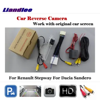 Auto reverse stražnja sigurnosna парковочная skladište za Renault Sandero Stepway 2007-2020 2016 Full HD OEM originalni ekran adapter kabel
