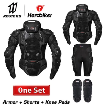HEROBIKER ljetne moto jakne, Moto pancirni prsluk zaštita moto motocross Мотоциклетная jakna sa zaštitom za vrat