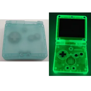 Prozirne folije u boji Rrefurbished za GameBoy Advance SP za GBA SP Console iPS V2 Backlight Backlit Screen Konzole V2 iPS
