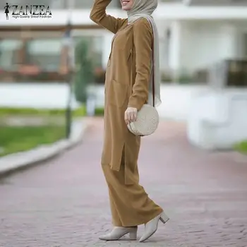 Moda hidžab haljina setovi EAbayas za žene Musulman ansambli, De Mode id Mubarak kaftan Dubai Abaja Turska muslimanski Islam odijevanje