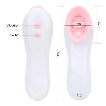 IKOKY oralni seks 7 brzina klitoris bradavica dojilja seks-igračke za žene G-spot masaža klitoris pička stimulans jezik vibratori