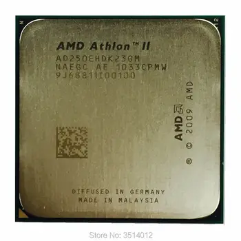 AMD Athlon II X2 250e 3.0 GHz dual-core procesor AD250EHDK23GM Socket AM3