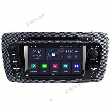 PX6 4+64G Android 10.0 auto media player za Seat Ibiza 2009 2010-2013 GPS Navi Radio navi stereo zaslon osjetljiv na dodir i glavna jedinica