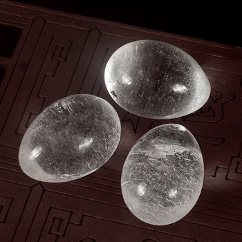 Dragulj jaje 1 kom 35*25 mm prirodni kamen je kvarc jaje kristalne kugle liječenje čakra reiki baloni za dekoracije