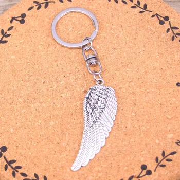 20шт moda legure krila anđela privjesci privjesak privjesak pribor za automobil privjesci nakit