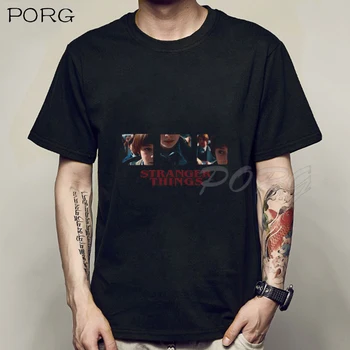 Smiješno dizajn Two-worlds muška majica pamuk ljetna majica hip-hop ulica odjeća Stranger Things majica muška odjeća 2020