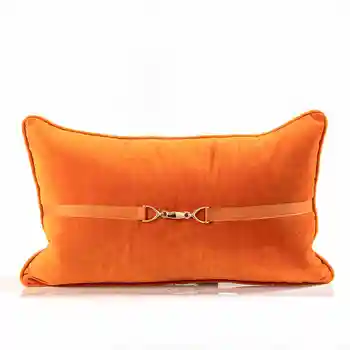 50x30cm metalna kopča struka jastučnicu kauč ukrasne narančasta naslon jastučnicu Lumbar jastučnicu naslon