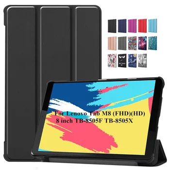 Megnetic torbica za Lenovo Tab M8 FHD HD TB-8505F TB-8505X Tablet Funda Capa poklopac forLenovo Tablet M8 8 cm +film+ručka