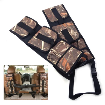 CITALL New 2pcs Universal Car Rack Back Seat Organizer Holder Oxford Army Holsters Hunting Truck SUV Pickup Accessories