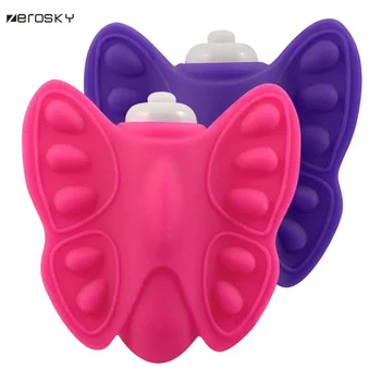 Nosive leptir vibro gaćice stimulator klitorisa G spot masaža vagine vibrator seks igračke za žene Zerosky