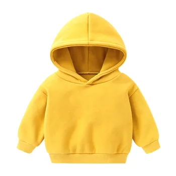 (2-6T) dječji флисовый džemper, da se ugrijemo u jesen i zimi korejski crtani zapadni stil dijete s kapuljačom pulover bluza F4*