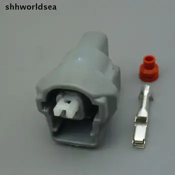 Shhworldsea 1 Pin for 2JZ Knock Senzor Car Plugs Auto Wire waterproof female Connectors plug For Toyota 7283-1015-10