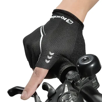 Vanjski Biciklizam pola prsta Biciklizam rukavice protiv proklizavanja gel Jastuk je prozračan MTB cestovni bicikl rukavice Muškarci Žene sportski bicikl rukavice