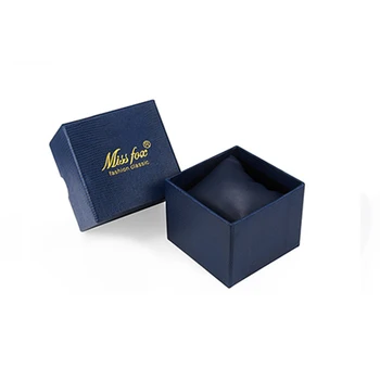 MISSFOX Luxury Highquality Watch Box Lmitation Leather Top Box With For Kvarc Ladies Watch Najbolji Poklon Watches For Women Men