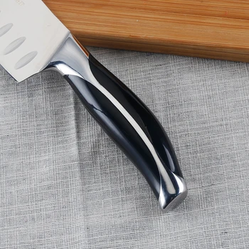Findking 10-inčni kruh nož s visokim sadržajem ugljika 7Cr13 od nehrđajućeg čelika, premjestite pile za pečenje kolača učinkovito rezanje Pro ručka