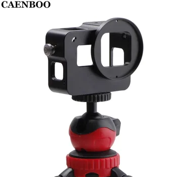 CAENBOO Sport Case za GoPro Hero 5/6/7 Black 2018 kućište Shell+52 mm poklopac filtera za objektiv Go Pro Hero5 6 tvrdi metalni zaštitna torbica