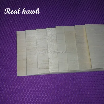 1000x100x2mm AAA Model Balsa drvo sheets for DIY RC model wooden plane brod material