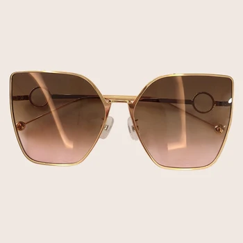 2019 stari trg sunčane naočale Žene novi stil Mačka oko metalnog okvira sunčane naočale retro klasični nijanse ženski UV400