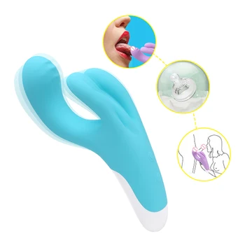 HitDesire G-Spot Rabbit Vibrator 3 Motors, klitoris, vagina je stimulans s 10 snažnim вибрационными baterijama za žene