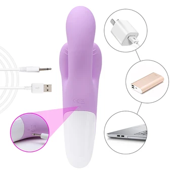 HitDesire G-Spot Rabbit Vibrator 3 Motors, klitoris, vagina je stimulans s 10 snažnim вибрационными baterijama za žene