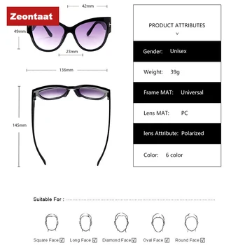 2020New brand sunčane naočale Žene luksuzni dizajner T moda crna Mačka oči prevelike sunčane naočale ženski gradijent je sunčane naočale oculos