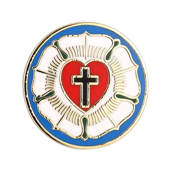 Luteranski Ruža ispis лютеранство vezeni лютеранство i skup igle