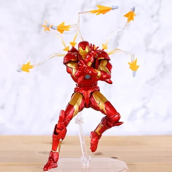 Strašan Yamaguchi Revoltech No. 013 Iron Man кровоточащий rub oklopa lik naplativa model igračke
