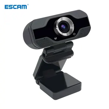 ESCAM PVR006 1080p 2MP H. 264 Prijenosni mini web kamera HD 1080p Web PC Camera zgodan uživo sa mikrofonom Digital